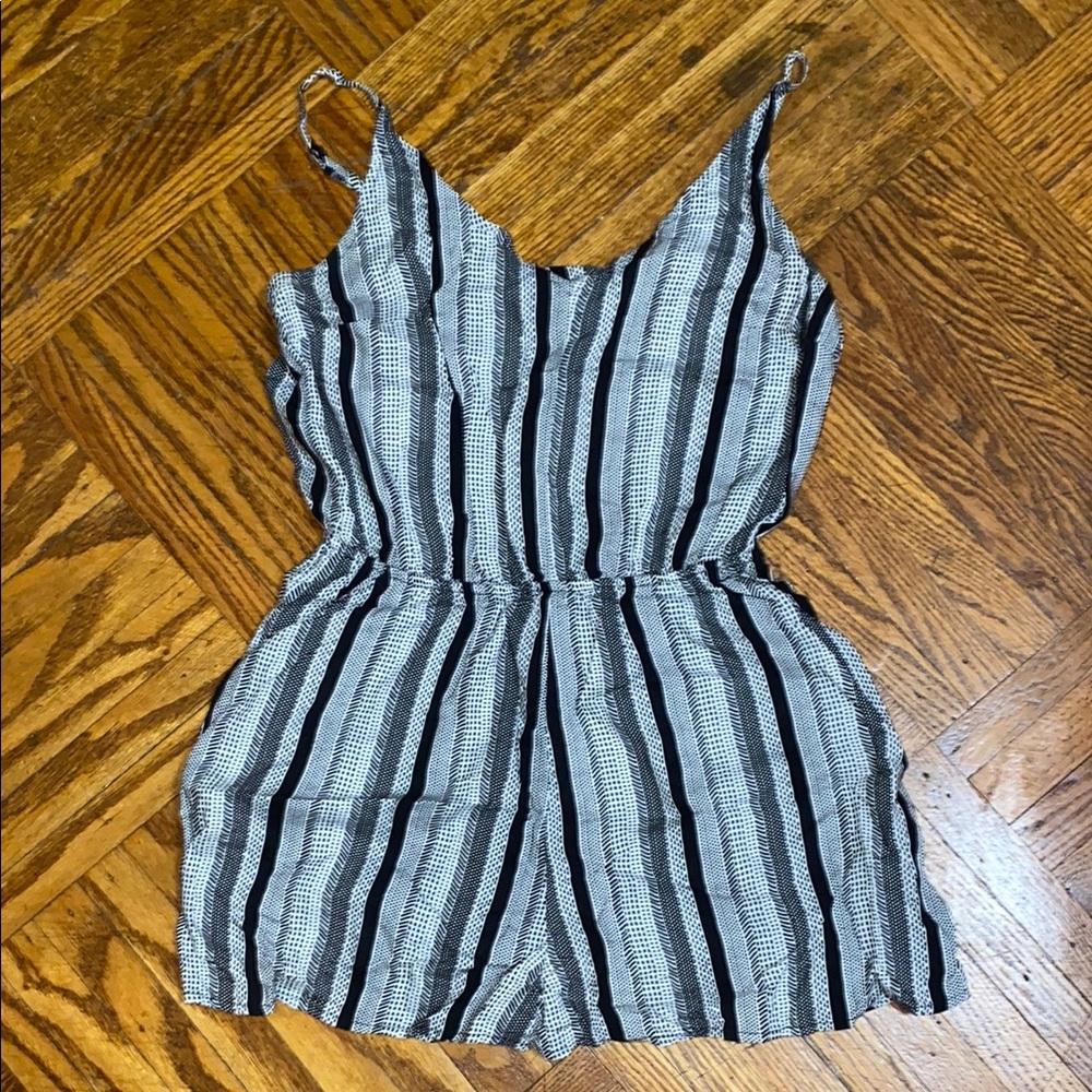H&M Striped Romper